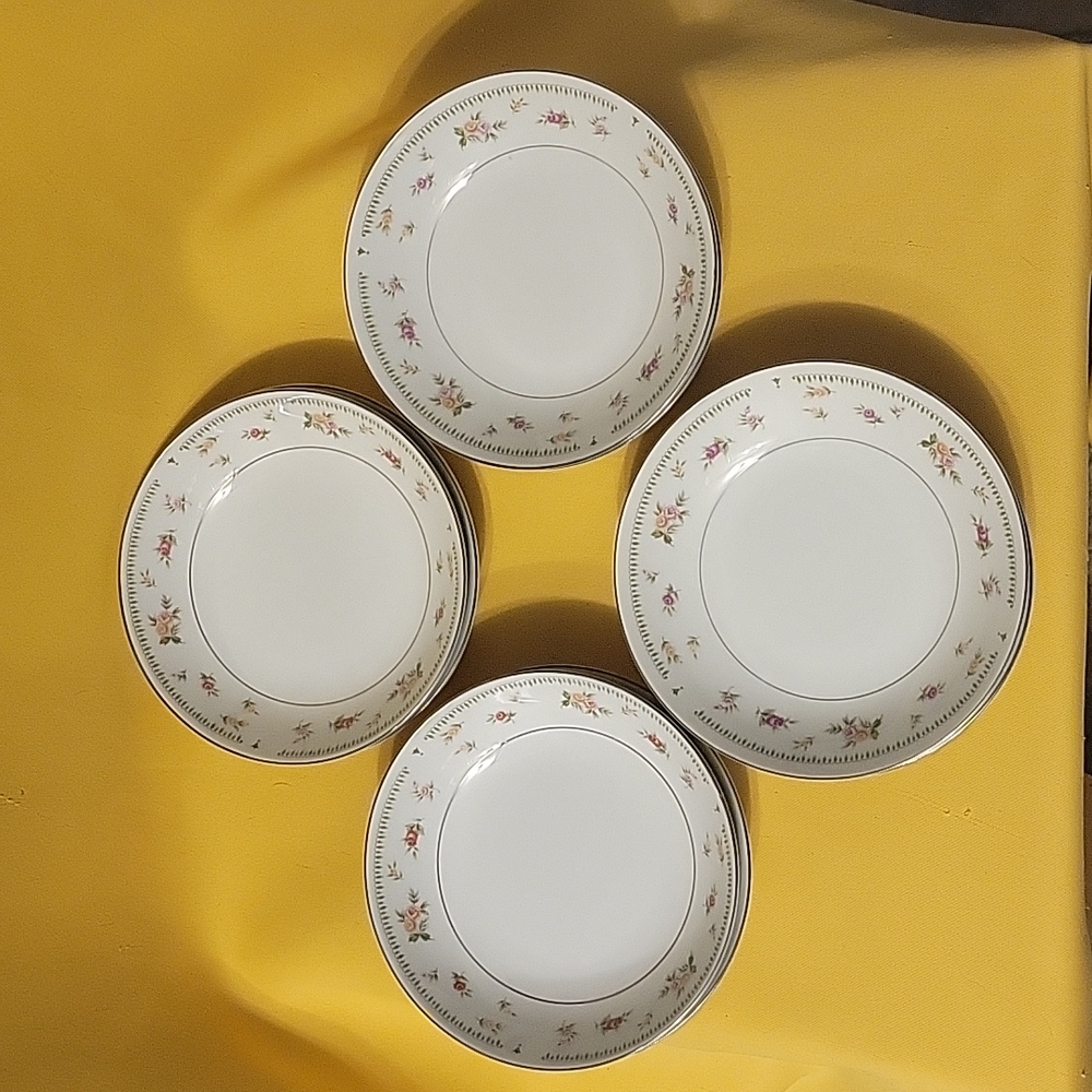 5.5inch Abingdon Rose Dessert Bowls - Set of 8